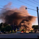 Illustration for article titled Lamborghini Huracan Performante Burns In Absurd St. Louis Gas Station Mishap